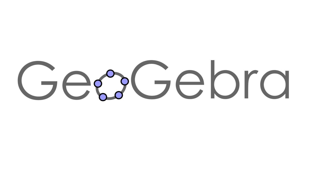Logo Geogebra logotipo de Geogebra