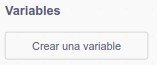 Imagen del botón crear variable de Scratch