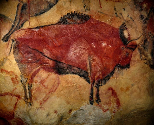 Bisonte Pintura rupestre bisonte