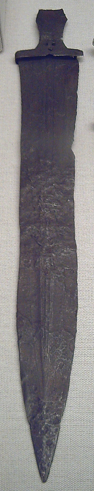 Espada de hierro laminado, Almedinilla, Córdoba, España