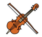 violín