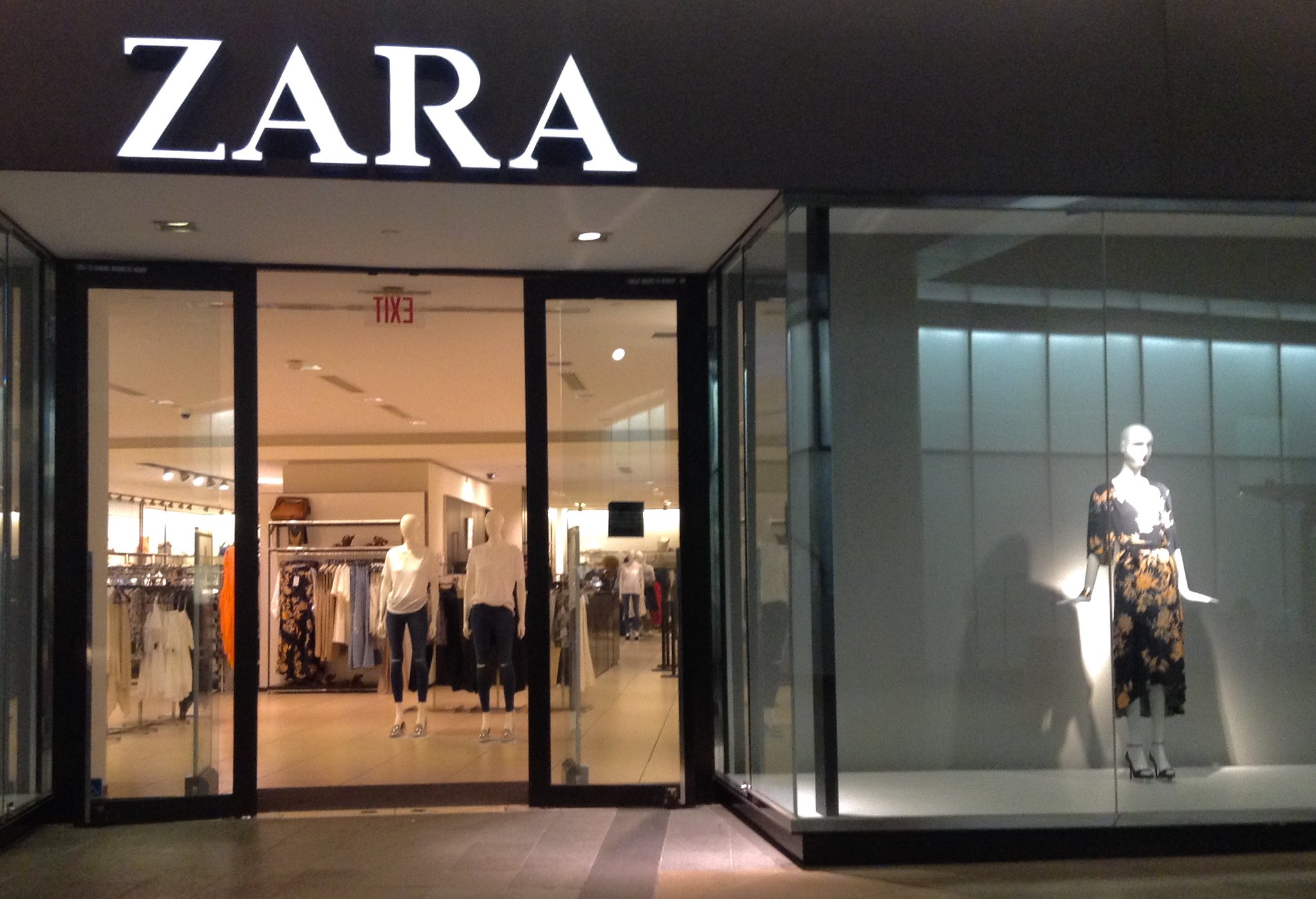 Zara Clothing Store, Los Angeles California Zara