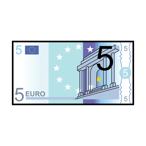Cinco euros