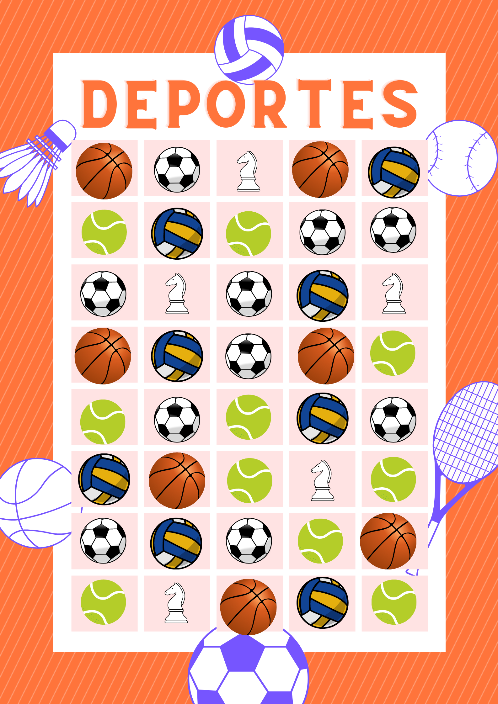Imagen de la muestra de los deportes practicados por cuarenta alumnos y alumnas.