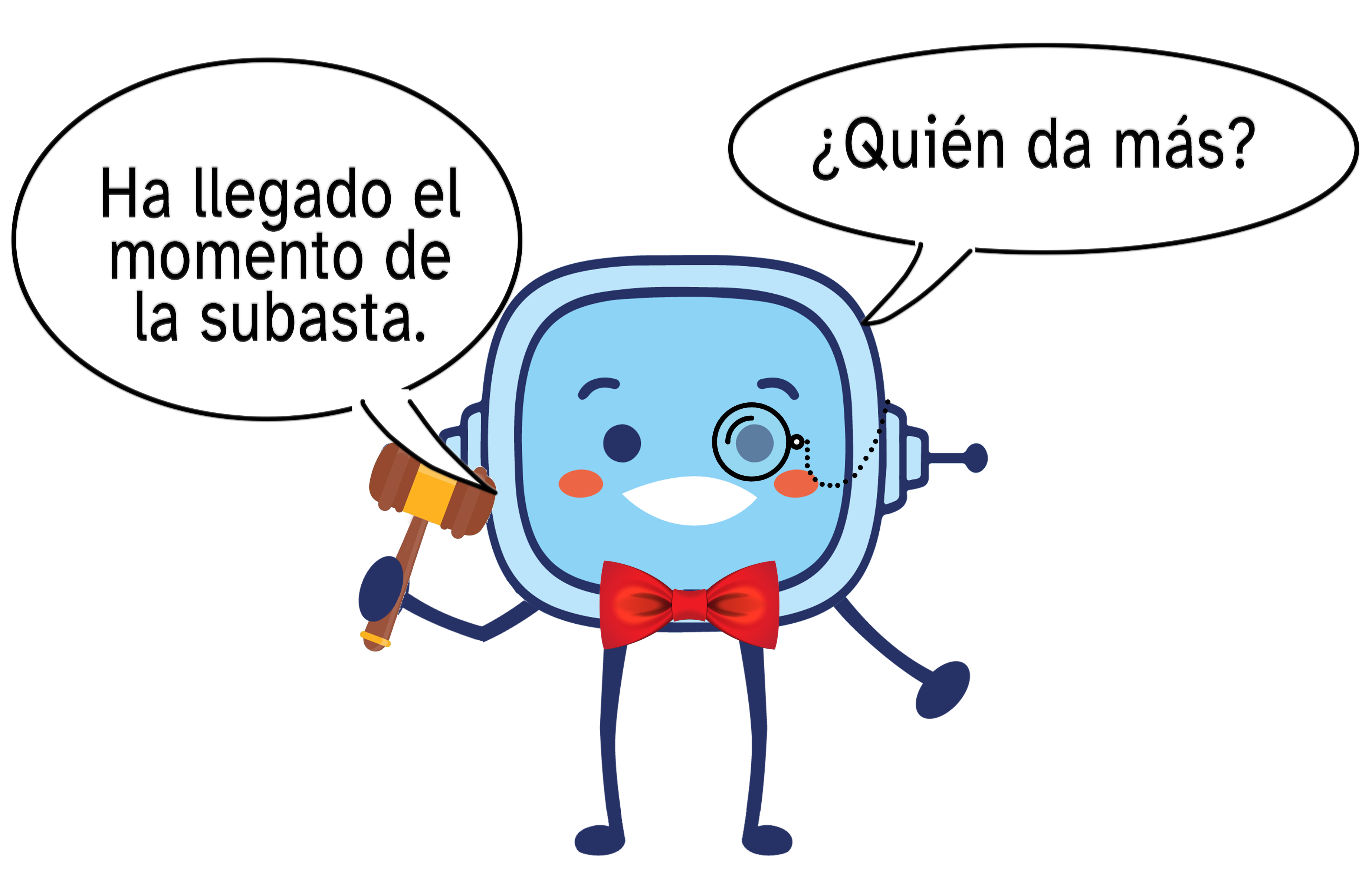 Aparece Rétor diciendo que comienza la subasta. ¿Quién da mas?