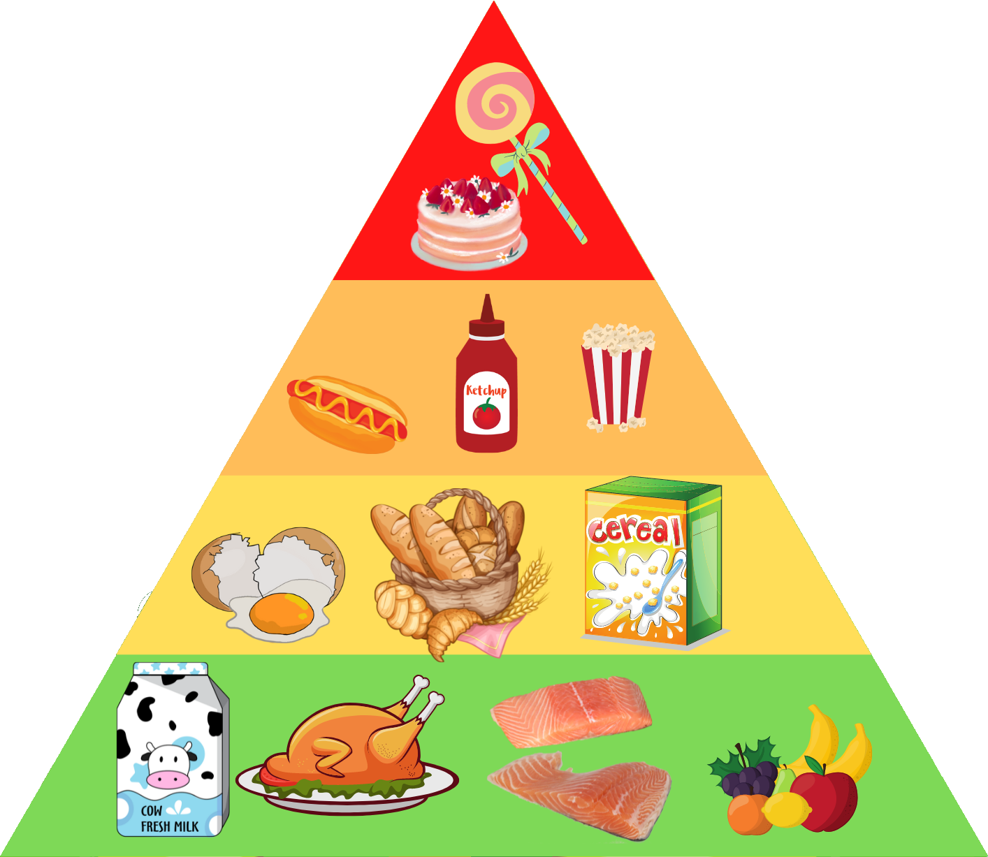 Imagen en la que aparecen desayunos saludables con distintos tipos de frutas.