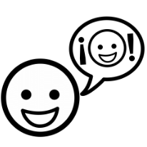 Pictograma sonrisa