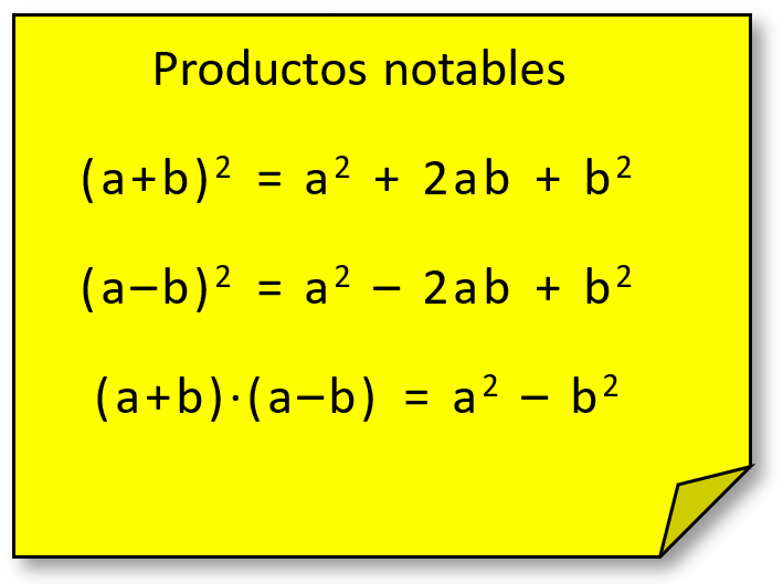 Nota Productos Notables