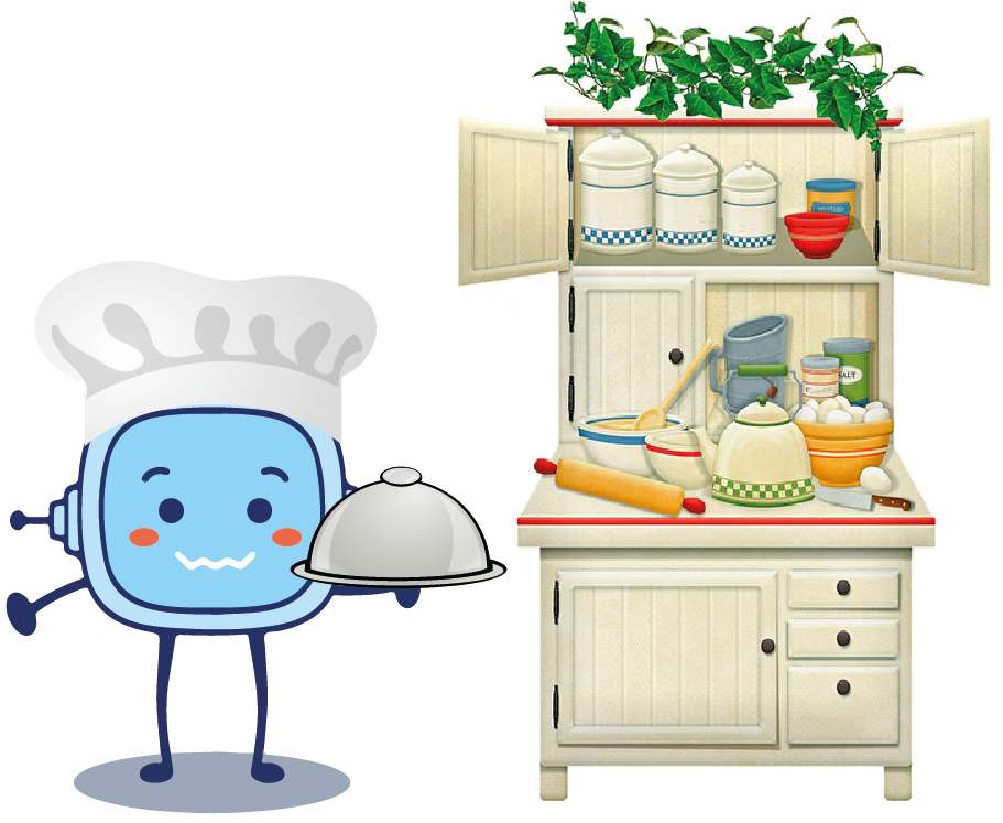 Imagen que muestra a Retor vestido de cocinero