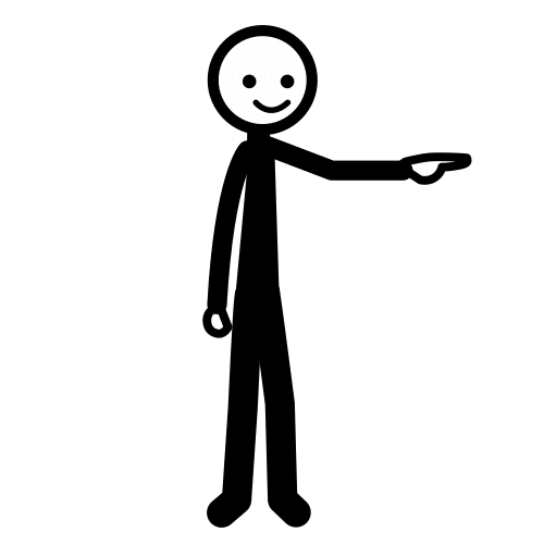 Muestra una persona identificando