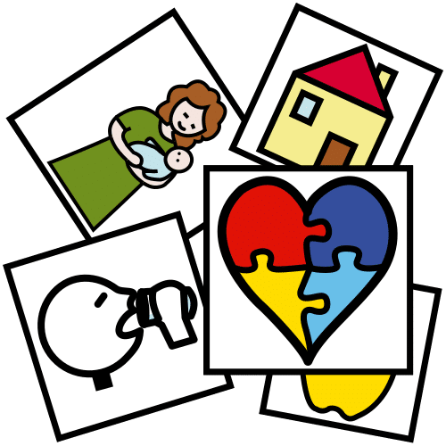 Muestra una imagen de un pictograma