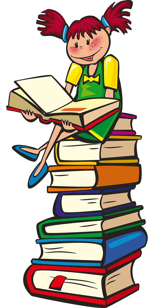 Niña leyendo