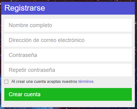 registrarse en grassp