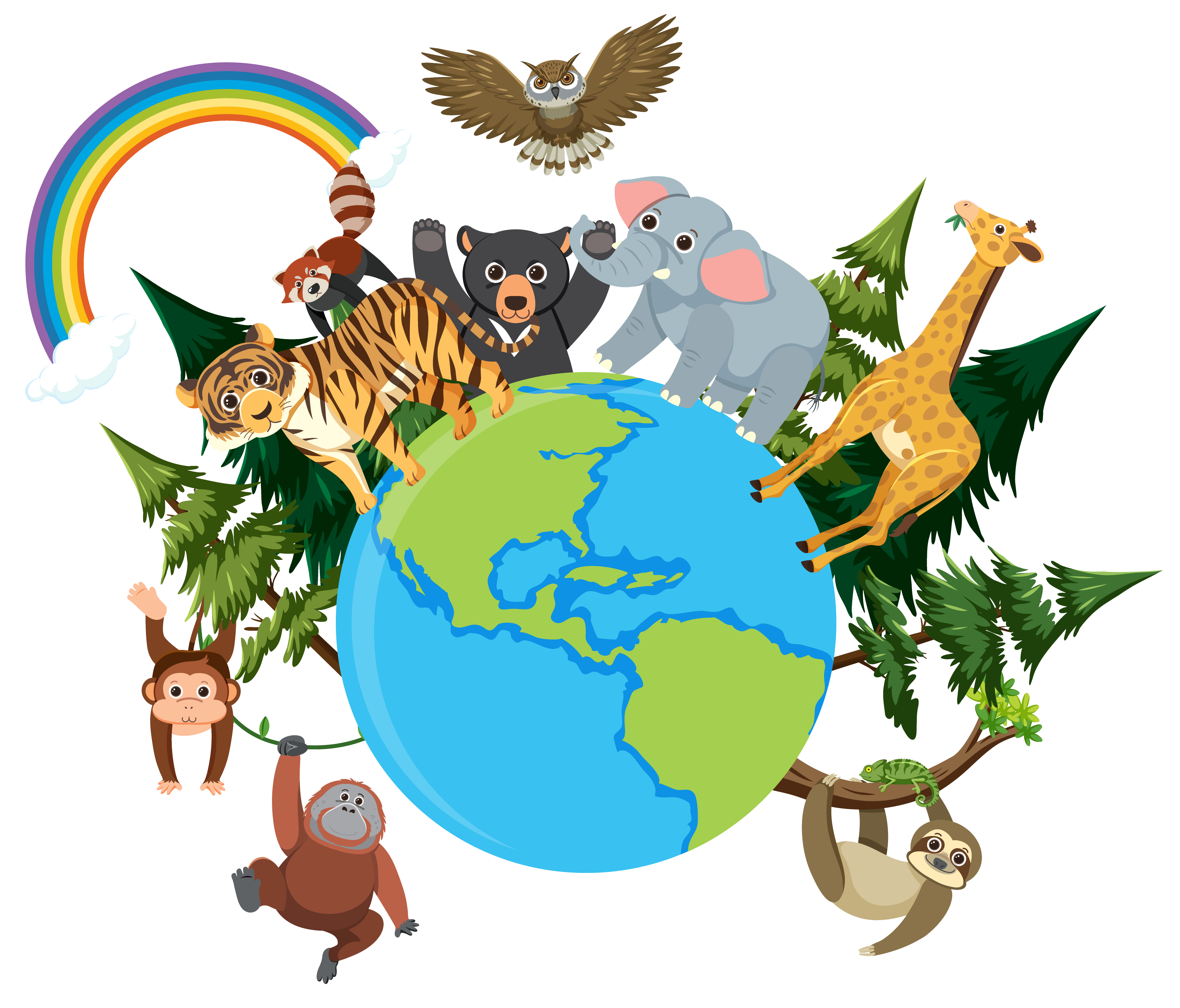Wild animals around the world Animales peligro