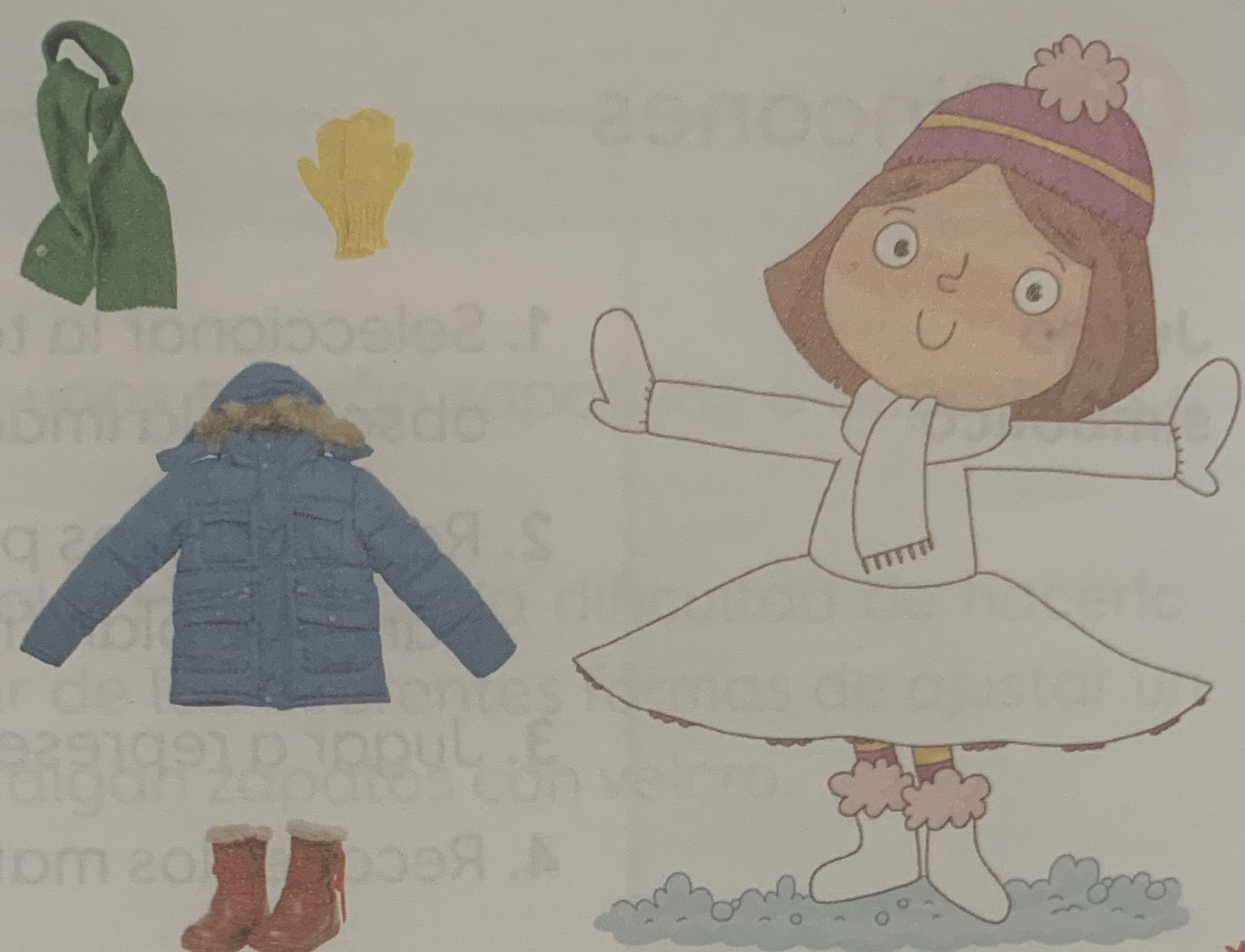 ficha: ropa del invierno