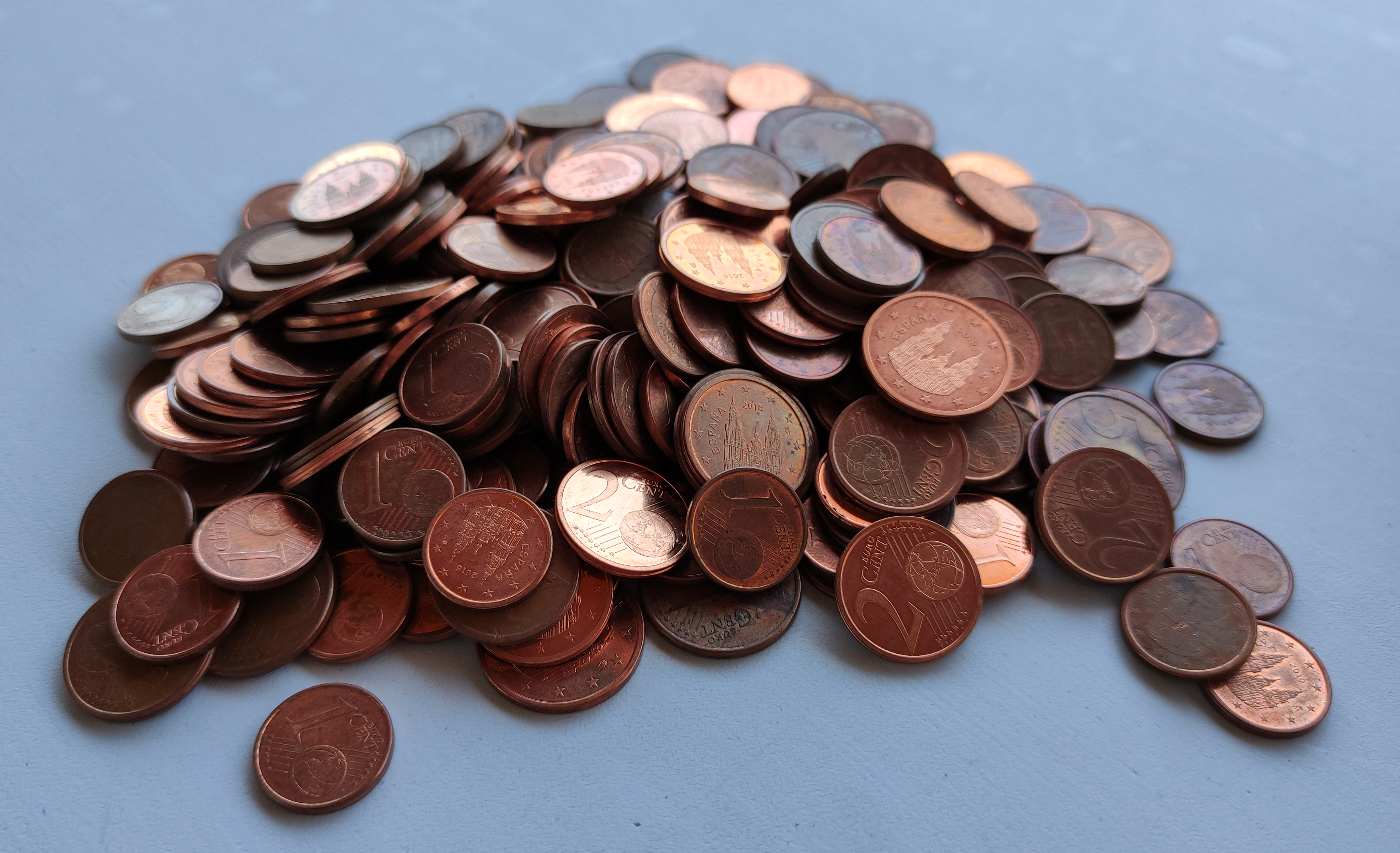 Monedas de céntimos