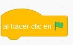 La imagen describe el bloque bandera verde