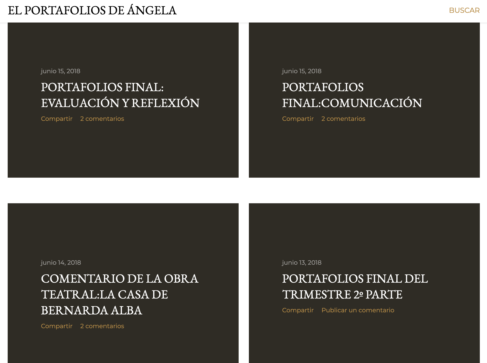 Portafolio de Ángela