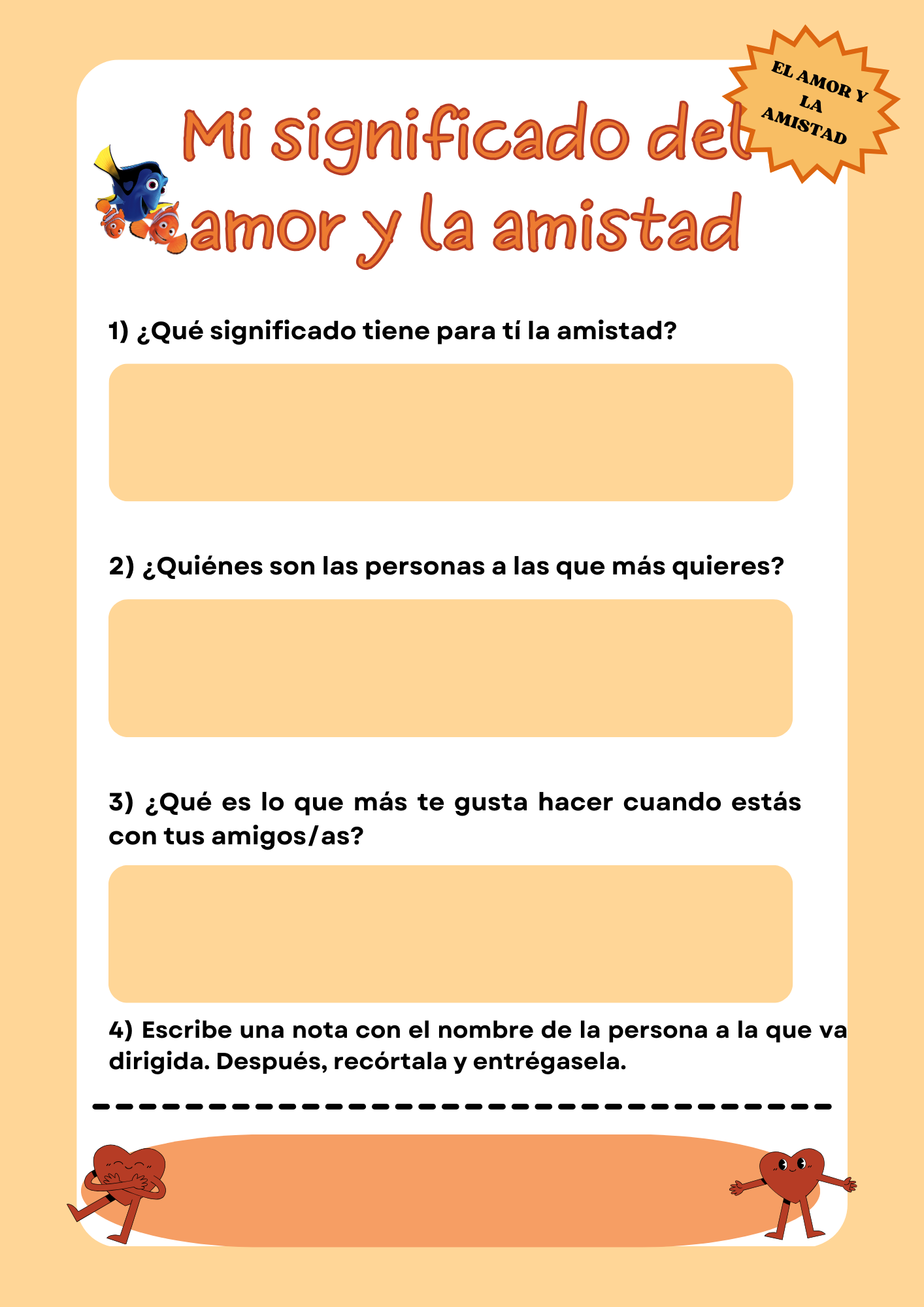 El amor y la amistad