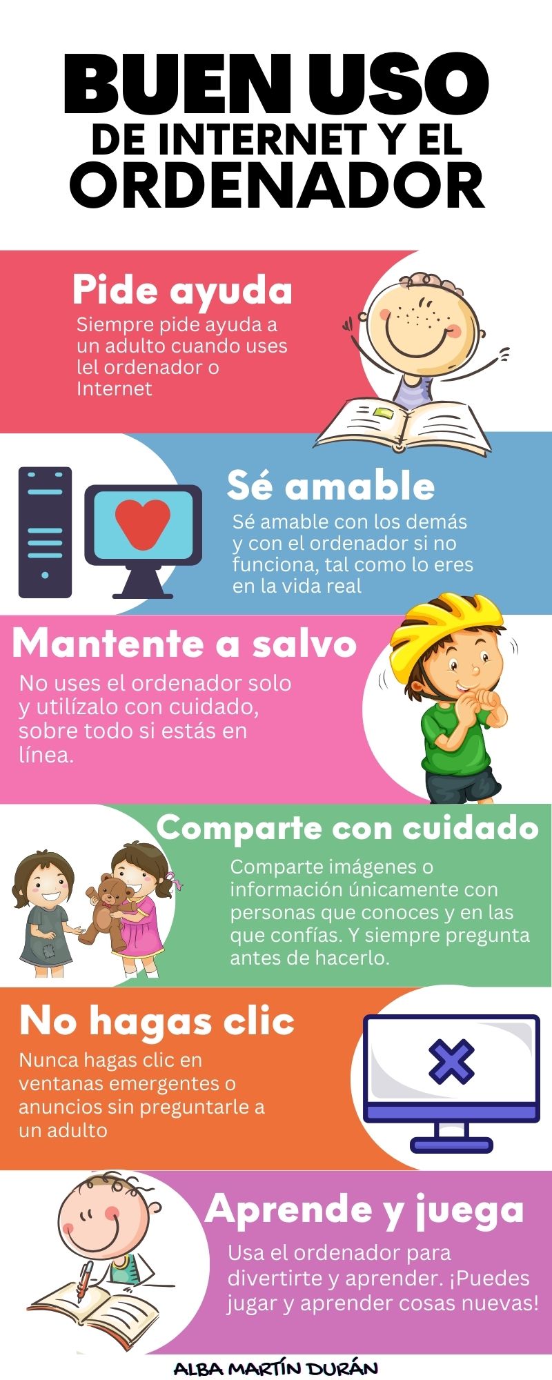 El uso de internet Infografía sobre el uso de las redes en educación infantil