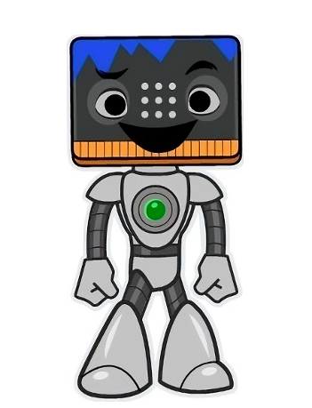 Robot con cabeza de tarjeta Micro:Bit