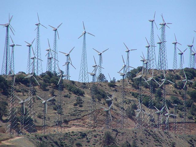 Parc eòlic a Tehachapi