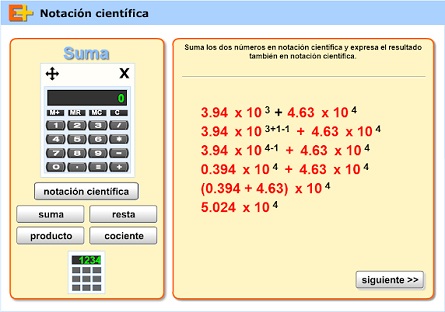 Notación científica. Educaplus