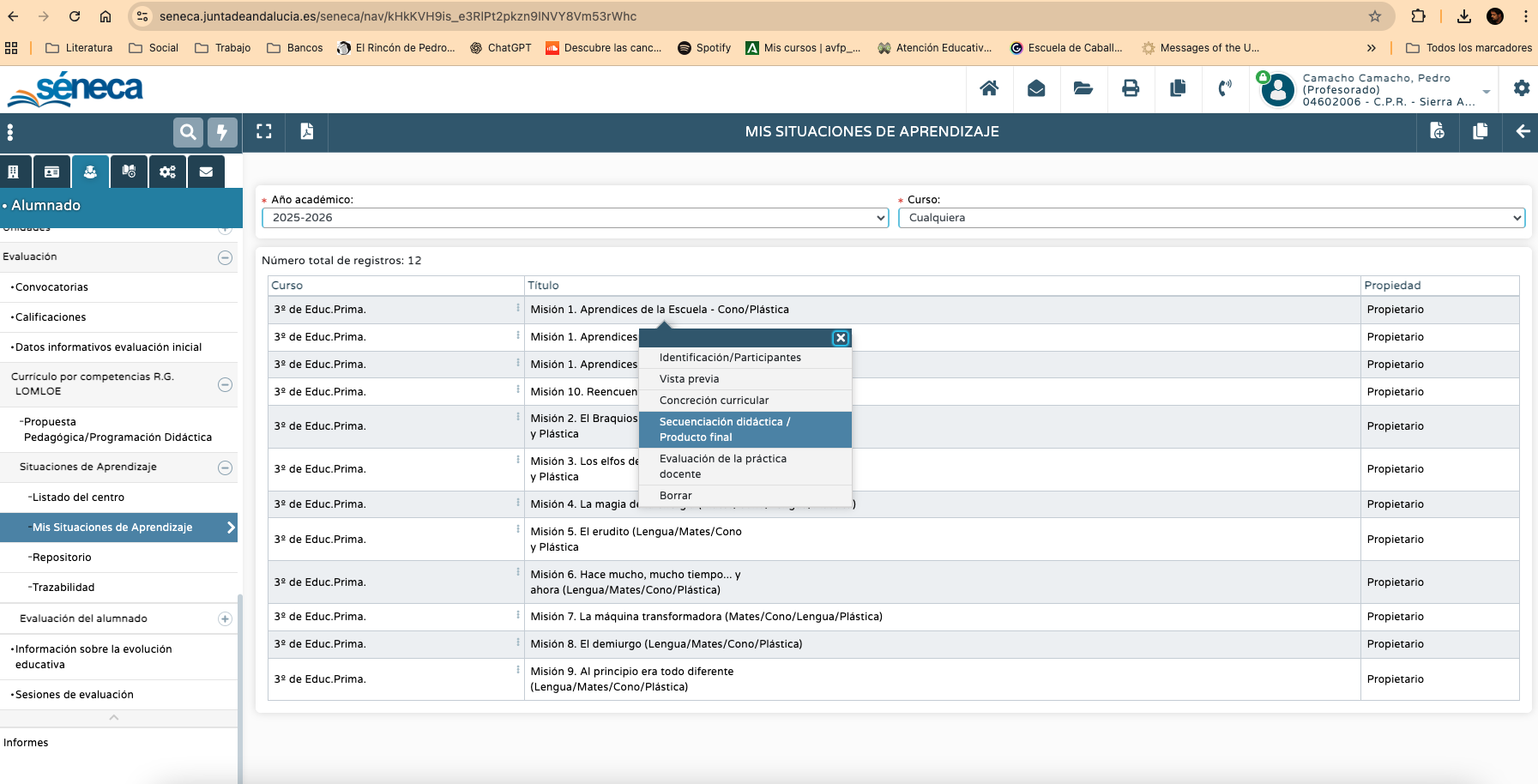 Traspaso al cuaderno II