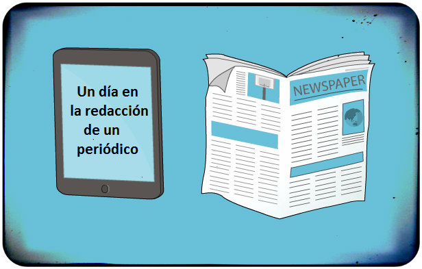 Periódico y tableta