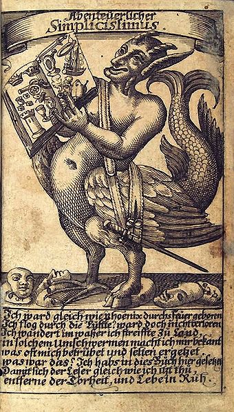 Frontispicio del Simplicissimus