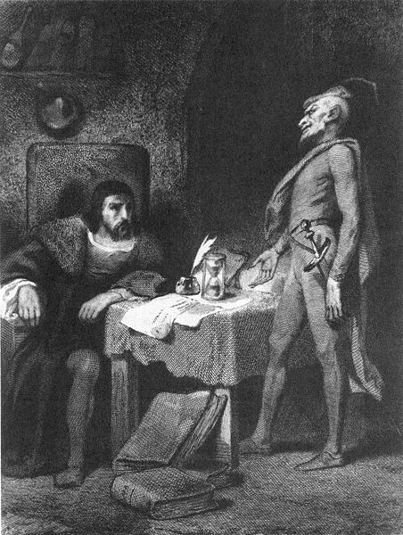 Fausto y Mefistófeles