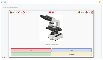 idevices de quest microscopio