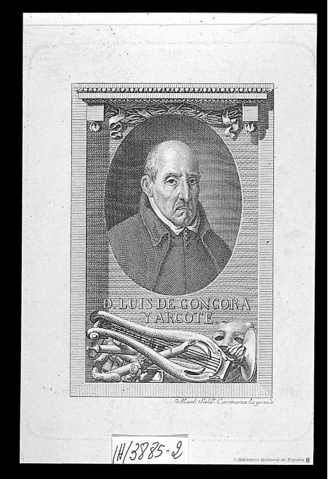 Retrato de Luis de Góngora Retrato de Luis de Góngora