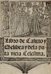 Portada de "La Celestina"