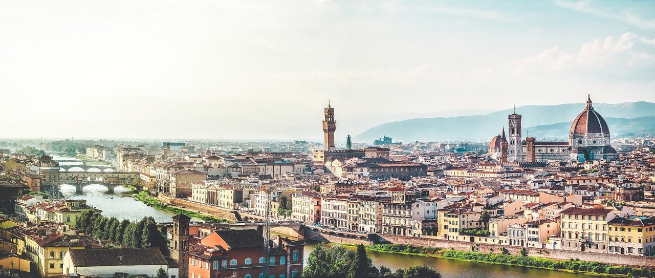 Panorámica de la ciudad de Florencia (Italia)