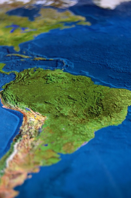Mapa de sudamérica