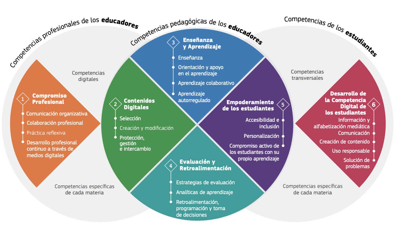 Gráfico sobre las áreas de la CDD