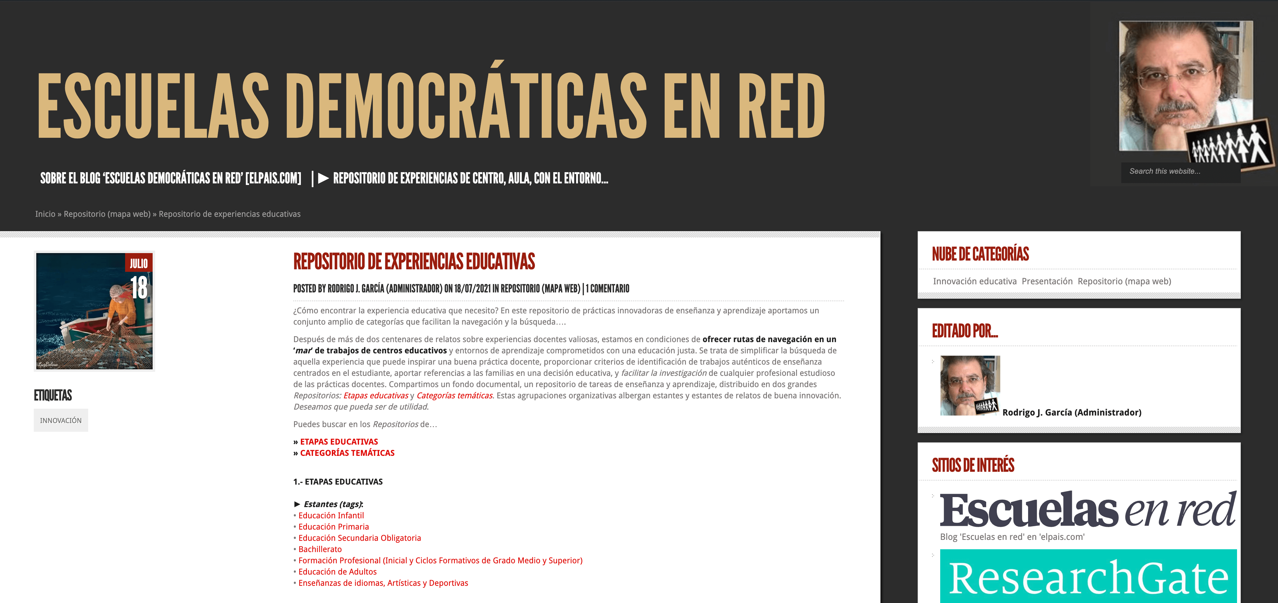 Repositorio de las escuelas democráticas en red