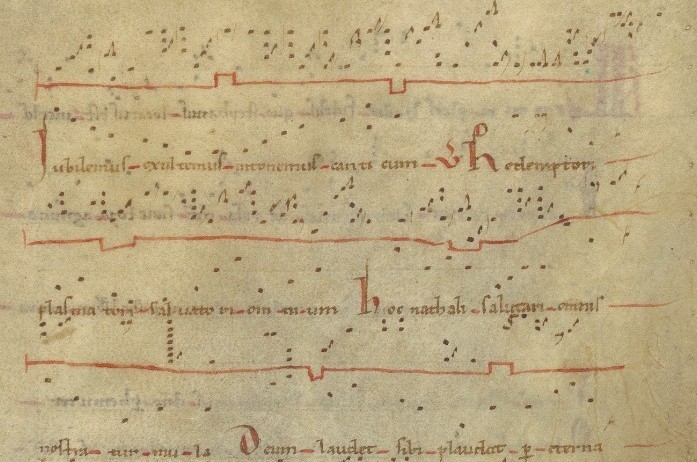 "Jubilemus, Exsultemus", organum melismático o florido del S. XII.