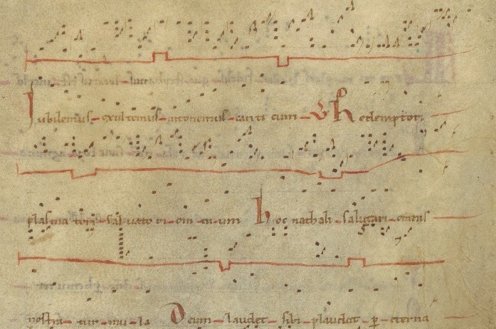 "Jubilemus, Exsultemus", organum melismático o florido del S. XII. "Jubilemus, Exsultemus", organum melismático o florido del S. XII.