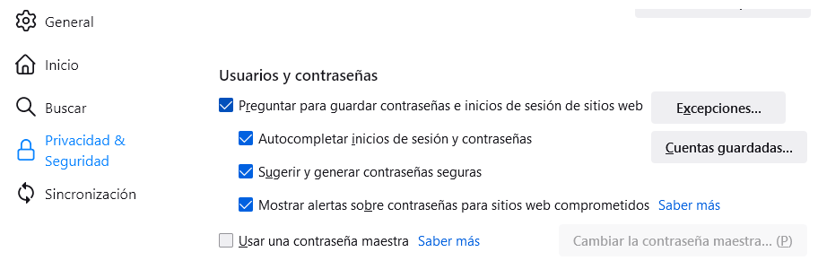 Gestor de contraseñas
