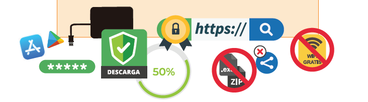 Imagen decorativa relacionada con la seguridad en internet